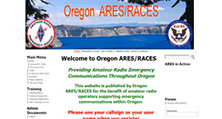 Desktop Screenshot of oregonaresraces.org